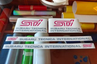 Kit de Pegatinas STI Subaru