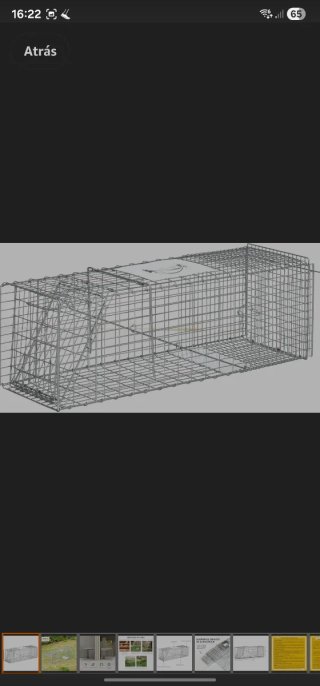 Jaula esta sin sacar de su caja