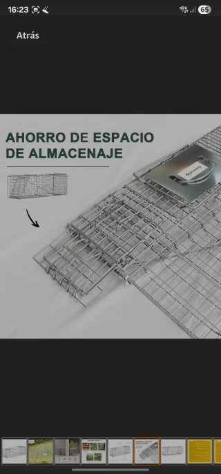 Jaula esta sin sacar de su caja