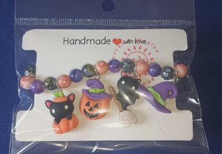 Pulsera Halloween con Encantos