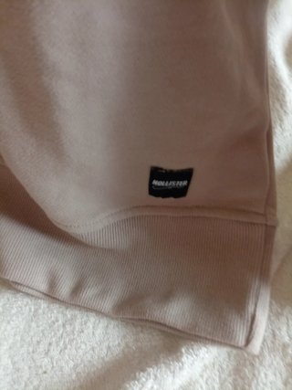Sudadera Hollister Talla L Beige