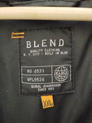Chaqueta Blend Negra
