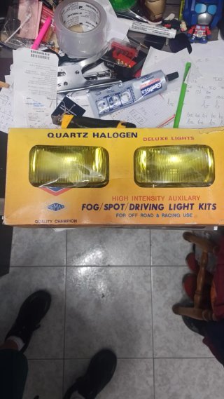 Faros Auxiliares Vintage Quartz Halogen