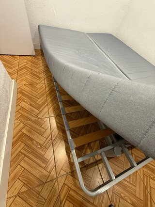 Sofá cama 2 plazas gris