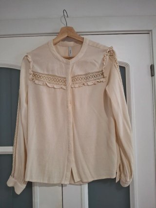 Blusa Pepe Jeans Beige Talla S