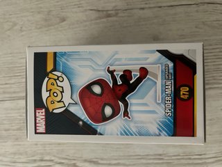 Funko Pop Spider-Man Upgraded Suit 470 (con caja)