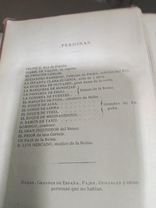 Libro "DRAMAS" C.F.SCHILLER 1882
