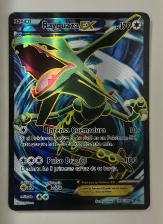 Carta Pokémon Rayquaza EX