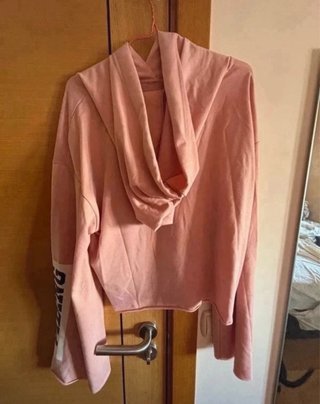 Sudadera Rosa con Capucha