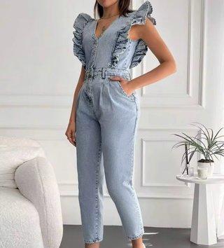 Peto Vaquero Gris Talla S