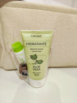 Set de Cuidado de Manos y Labios Aloe Vera