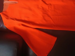 Vestido Naranja Vilagallo Talla 42