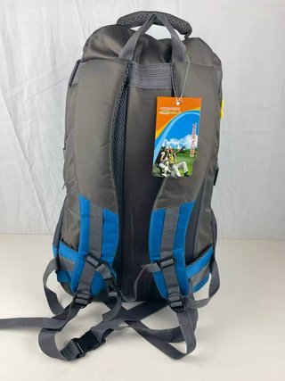 Mochila de Senderismo 65L - Gran Capacidad Azul