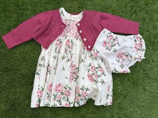 Pack 2 Vestidos y 2 Chaquetas Gocco 18-24 meses
