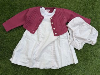 Pack 2 Vestidos y 2 Chaquetas Gocco 18-24 meses