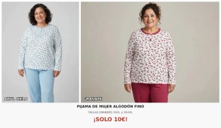 Pijama de Algodón Fino