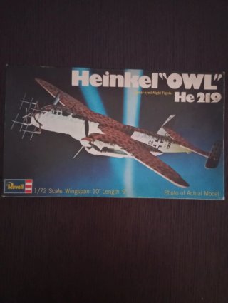 REVELL*MAQUETA AVION HEINKEL 219 "OWL"
