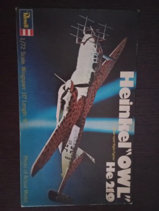 REVELL*MAQUETA AVION HEINKEL 219 "OWL"