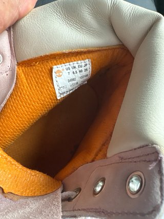 Botas Timberland Rosa