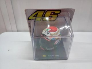 Miniatura Casco Valentino Rossi 46 Suzuka 1998