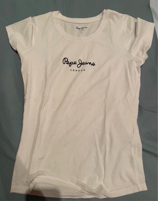 Camiseta Pepe Jeans Blanca Talla S