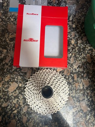 Lote de componentes y accesorios de bicicleta MTB