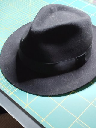 Sombrero de Fieltro Negro