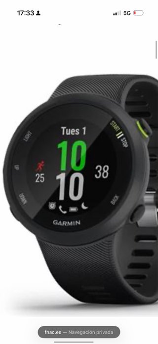 Garmin Forerunner 45 + Cargador