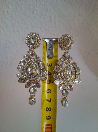Pendientes de Fiesta con Pedrería