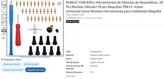 Kit Herramientas Válvulas Neumáticos