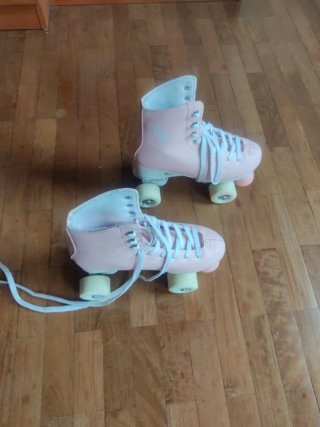 Patines rosas Oxelo talla 38