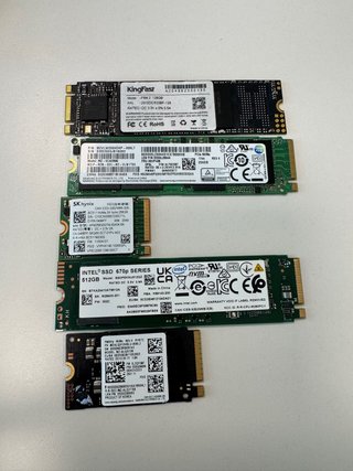Discos SSD M.2. 256GB y 512GB