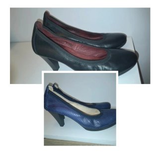2 Pares de Zapatos de Piel
