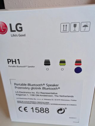 Altavoz Bluetooth LG PH1 (NUEVO)