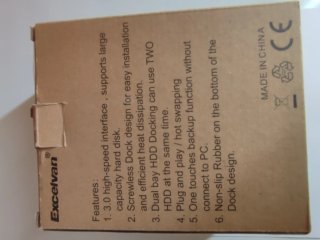 Lote 2 discos WD SATA + Dock USB 3.0