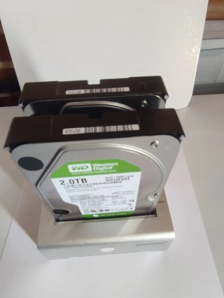 Lote 2 discos WD SATA + Dock USB 3.0