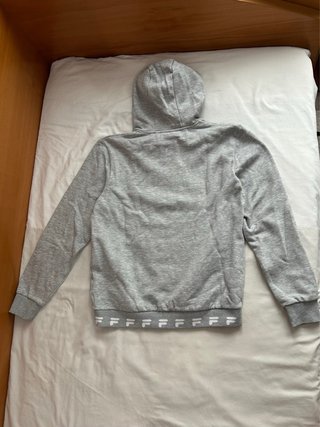 Sudadera Fila Gris con Logo