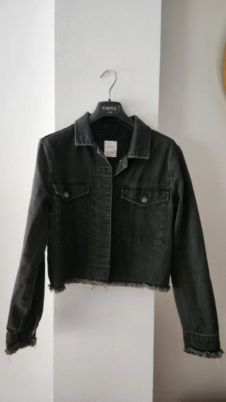 Chaqueta Vaquera Negra Subdued