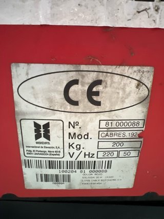 Polipasto Eléctrico Wiskehr's