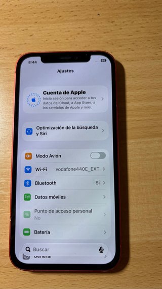 iPhone 12 128GB Rojo