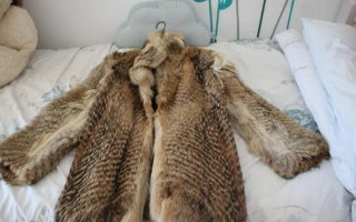 Chaquetón de Piel de Lobo Talla M