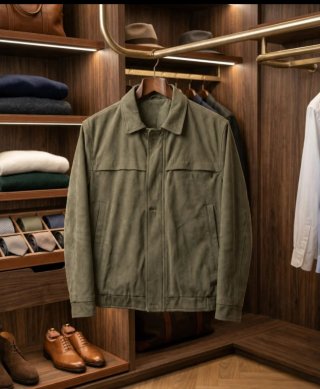 Cazadora Hombre Verde Talla 4XL