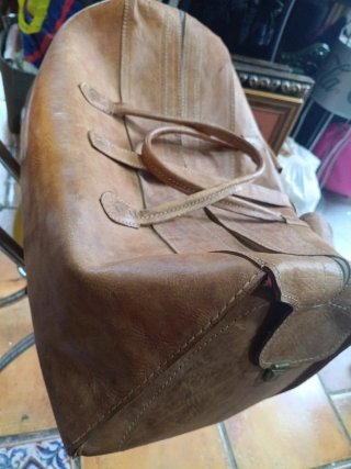 Bolso de Piel Marrón