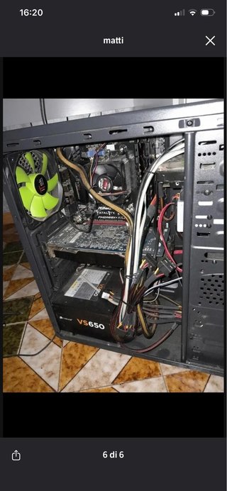 Pc Case LG Ninja con ventola verde
