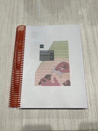 Historia de la psicología UNED