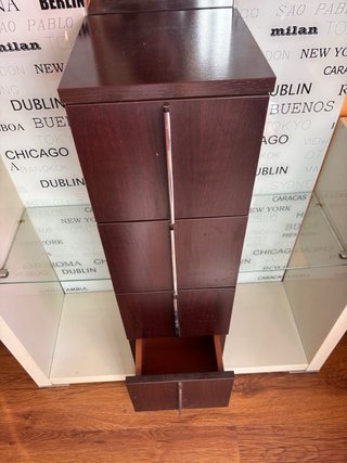 Mueble de entrada con espejo