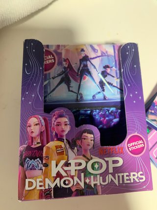 Cromos Kpop Demon Hunters Netflix