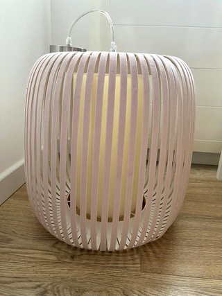 Lámpara de Techo de Terciopelo Rosa