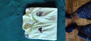 Conjunto chándal l real Madrid Adidas Verde TallaS