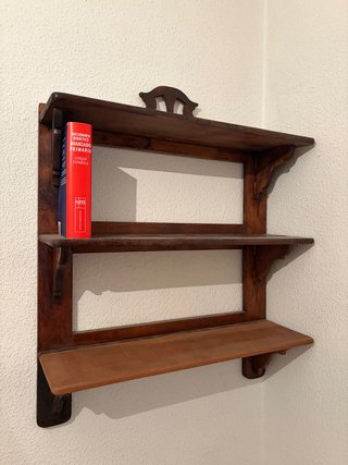 Estantería de Pared de Madera